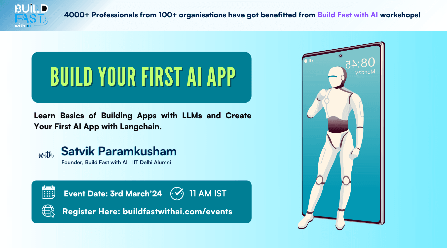 Build Your First AI App