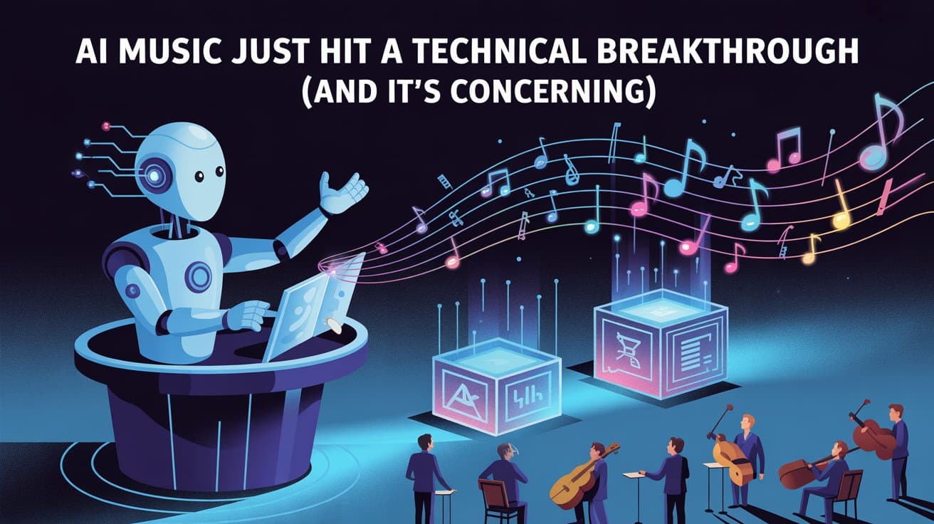 AI Music Just Hit a Technical Breakthrough (And It's Concerning)