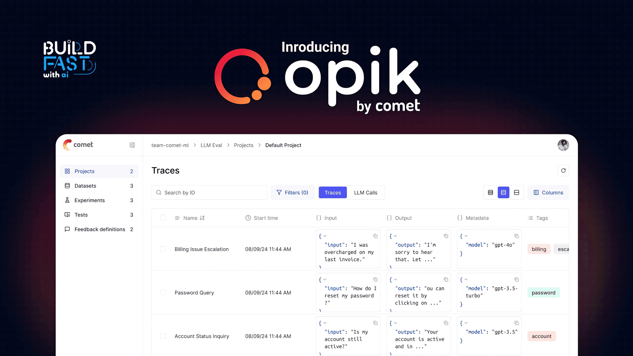 Opik: LLM Evaluation and Monitoring