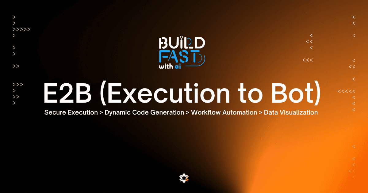 E2B: Integrating Language Models with Python Execution for Advanced Analytics