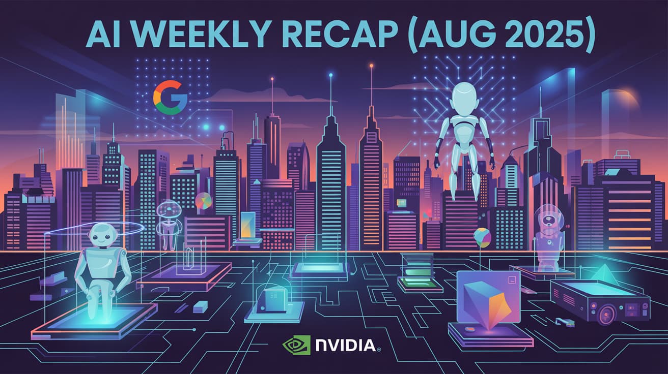 AI Weekly Recap (Aug 2025): Google Nano Banana, Claude for Chrome, OpenAI Codex & More