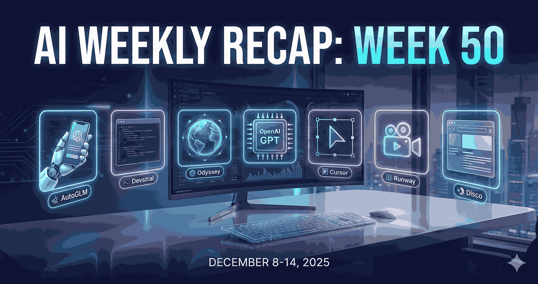 AI Weekly Recap Week 50: 7 Major Updates (Dec 8-14, 2025) - Build Fast with AI