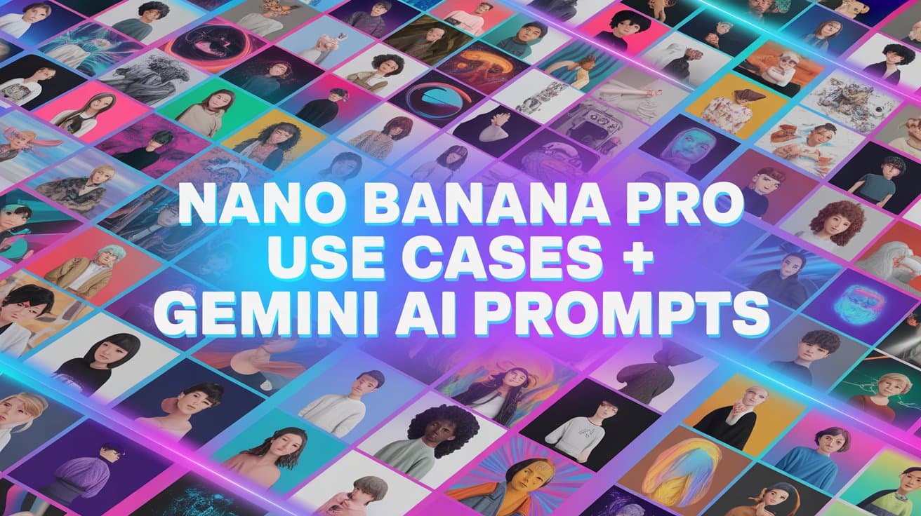 20+ Top Nano Banana Pro Use Cases + Gemini 3 AI Prompts (2025) - Build Fast with AI
