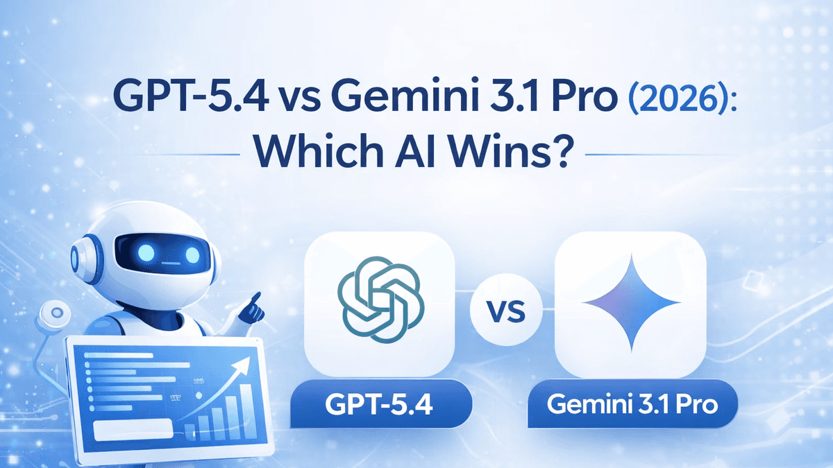 GPT-5.4 vs Gemini 3.1 Pro (2026): Which AI Wins?
