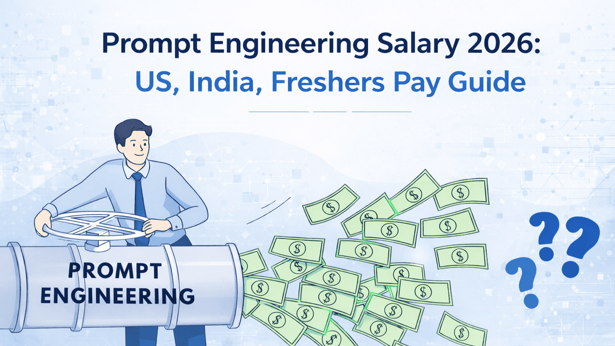 Prompt Engineering Salary 2026: US, India, Freshers Pay Guide